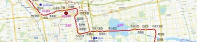 苏州地铁1号线线路图,东西走向的交通动脉，连接苏州繁华与便捷